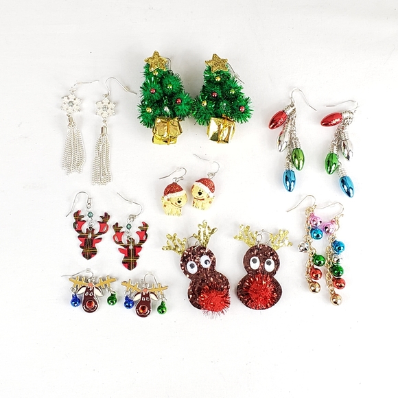 Christmas earring set - Picture 5 of 7